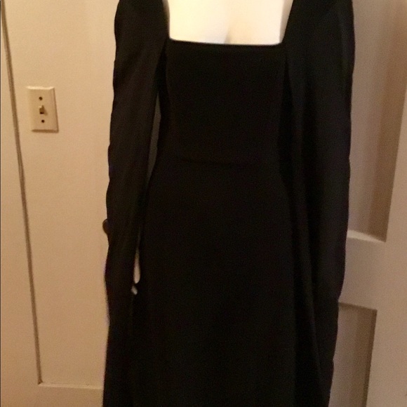 Women Long Cape Dress - Picture 4 of 8